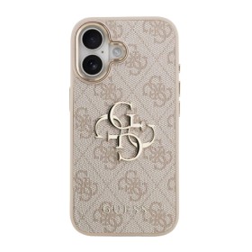 GUESS Hard Cover 4G Metal Logo Pink, für Apple iPhone 17, GUHCP17S4GMGCPI