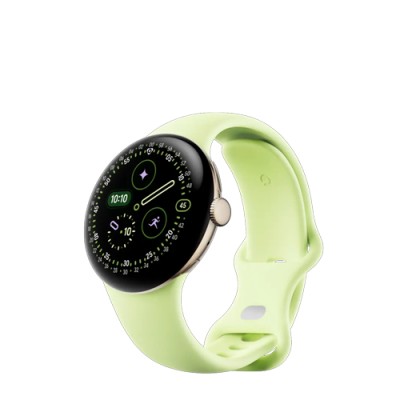 Google Pixel Watch 4 WiFi 41mm Champagne Gold / Lemongrass, GA06002-EU