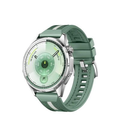 Huawei WATCH GT6, 46mm Green Woven Strap, 55020FTV, (Atum-B19W)