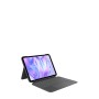 Logitech Wireless Combo Touch Keyboard - Quertz Graphite, für Apple iPad Pro 11" ( 5. Gen. )