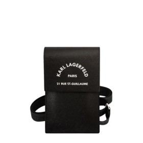 Karl Lagerfeld Phone Bag Saffiano Rue Saint Guillaume Brown, GUWBG4GFBR