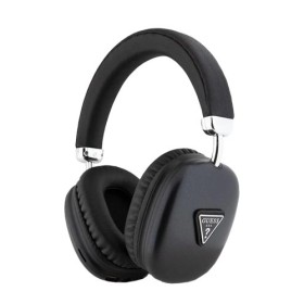GUESS Wireless Bluetooth Headset 4G Triangle Logo Black, GUBHK1P4TPK, Universal
