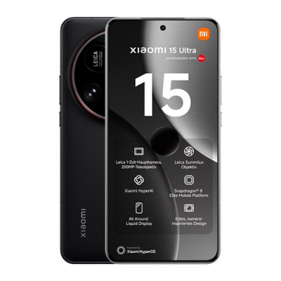 Xiaomi 15 Ultra Dual SIM 512GB, 16GB RAM, Black