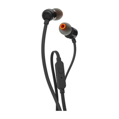 JBL T110 In Ear Headset mit Mikrofon Black, JBLT110BLK
