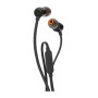 JBL T110 In Ear Headset mit Mikrofon Black, JBLT110BLK