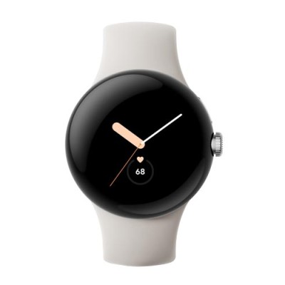 Google Pixel Watch Wi-Fi Silver/Chalk, 43mm, B-Ware (Gut / B-Grade)