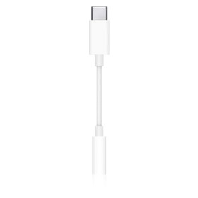Apple USB-C auf 3.5 mm Kopfhöreranschluss Adapter White, MU7E2ZM/A Retail
