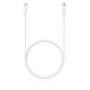 Samsung Datenkabel USB Typ-C auf USB Typ-C White, EP-DA705BW, 100cm