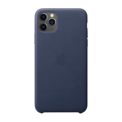 Apple Leather Case Midnight Blue, for iPhone 11 Pro Max, MX0G2ZM/A