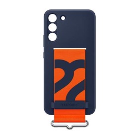 Samsung Silicone Cover with Strap Navy, für Samsung Galaxy S22+, EF-GS906TNEGWW, Retail