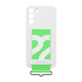 Samsung Silicone Cover with Strap White, für Samsung Galaxy S22+, EF-GS906TWEGWW, Retail