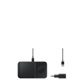 Samsung Wireless Charger Duo 15W inkl. Adapter u. Kabel schwarz, EP-P5400TB, Retail