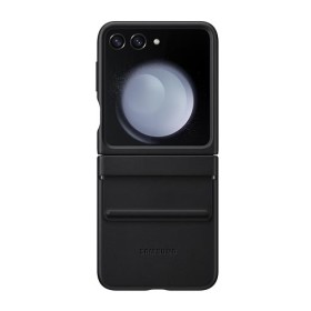 Samsung Flap ECO-Leather Case schwarz, für Samsung Galaxy Flip5, EF-VF731PBE