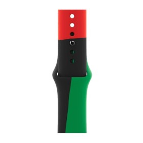 Apple Sportarmband Black Unity, für Watch 40mm M/L, MUQ63ZM/A