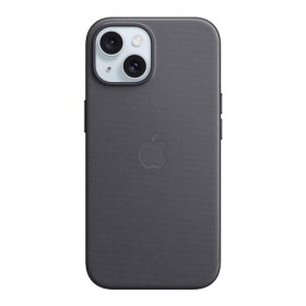 Apple FineWoven Case mit MagSafe Black, für iPhone 15, MT393ZM/A