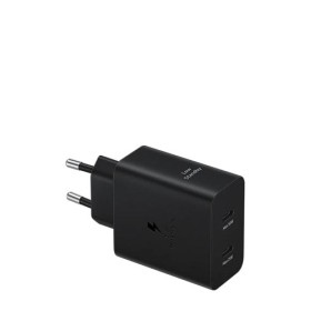Samsung Schnellladegerät 50W DUO USB Type-C, inkl. USB Type-C Kabel schwarz, EP-T5020XBEGEU