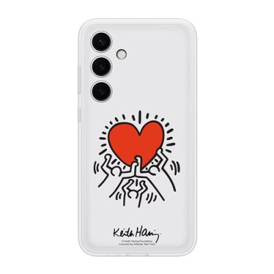 Samsung Flipsuit Case Keith Haring White, für Galaxy S24 Plus, EF-MS926CWEGWW