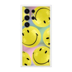 Samsung Flipsuit Case Smiley Yellow, für Samsung Galaxy S24 Ultra, EF-MS928CYEGWW