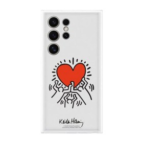 Samsung Flipsuit Case Keith Haring White, für Samsung Galaxy S24 Ultra, EF-MS928CWEGWW