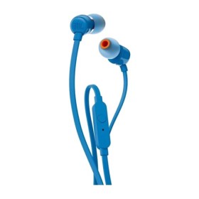 JBL T110 In Ear Headset mit Mikrofon Blue, JBLT110BLU