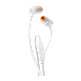 JBL T110 In Ear Headset mit Mikrofon White, JBLT110WHT