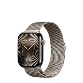 Apple Watch Series 10 GPS + Cellular Natural Titanium, Natural Milanese Loop S/M, MC7Q4QF/A, 46mm