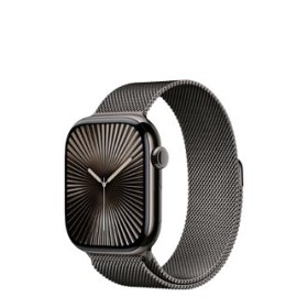 Apple Watch Series 10 GPS + Cellular Slate Titanium, Slate Milanese Loop M/L, MWYW3QF/A, 46mm