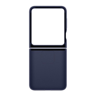 Samsung Silicone Case with Ring Navy Blue, für Samsung Galaxy Flip6 / Flip7 FE, EF-PF741TNEGWW