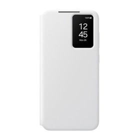 Samsung Smart View Wallet Case White, für Galaxy S24 FE, EF-ZS721CWEGWW