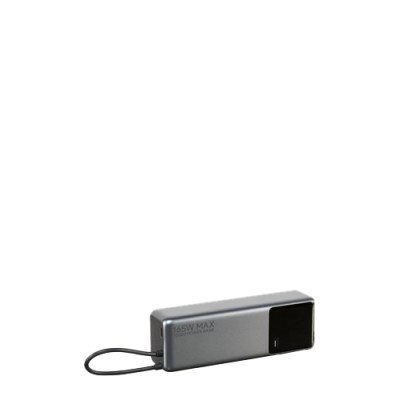 Xiaomi Mi 165W Power Bank - Integriertes USB-C-Kabel Cool Grey, 10.000mAh, Universal, BHR5785GL