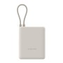 Xiaomi 33W Powerbank GL (Integrated Cable) Tan, 10.000mAh, Universal, BHR9333GL