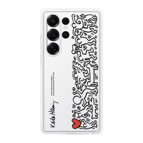 Samsung Flipsuit Case Keith Haring White, für Samsung Galaxy S25 Ultra, EF-MS938CWEGWW