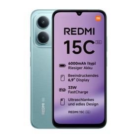 Xiaomi Redmi 15C 5G Dual Sim 4GB RAM, 256GB, Mint Green