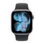 Apple Watch Series 11 GPS + Cellular Space Grey Aluminium, Black Sport Band M/L, MF8C4ZR/A, 42mm