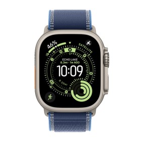 Apple Watch Ultra 3 GPS + Cellular Natural Titanium, Blue/Bright Blue Trail Loop S/M, MEWR4QF/A, 49 mm 