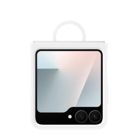 Samsung Silicone Case with Ring Weiss, für Samsung Galaxy Flip6 / Flip7 FE, EF-PF741TWEGWW