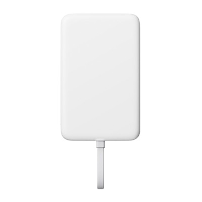 Xiaomi 33W Magnetic Power Bank (Integrated Cable) White, 10.000mAh, Universal, BHR9822GL