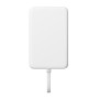 Xiaomi 33W Magnetic Power Bank (Integrated Cable) White, 10.000mAh, Universal, BHR9822GL