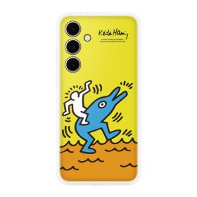 Samsung Flipsuit Case Smiley Yellow, für Samsung Galaxy S24 FE, EF-MS721CYEGWW