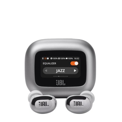 JBL Live Buds 3 Wireless In Ear Headsets Silver, JBLLIVEBUDS3SIL