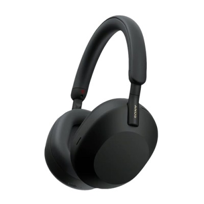 Sony Wireless Bluetooth Headset mit Mikrofon und Soft Case schwarz, WH-1000XM5SA