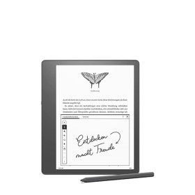 Amazon Kindle Scribe 1. Gen. eBook-Reader inkl. Premium Eingabestift schwarz, 16GB, 2022, 10,2 Zoll