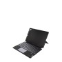 Tucano Tastatur und Foliohülle (Buch-Cover) mit Trackpad Schwarz, für Samsung Galaxy Tab S6 Lite, QWERTZ, F-TUCBCKTAB6L