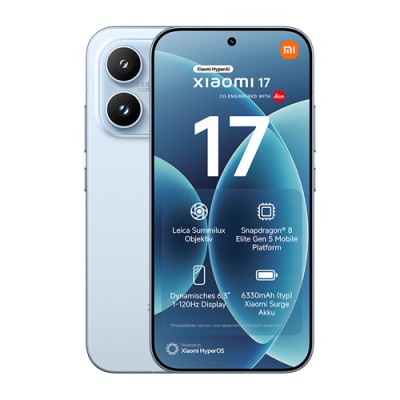 Xiaomi 17 512GB, 12GB RAM, Ice Blue