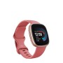 FitBit Versa 4 Fitnesstracker mit Armband Pink Sand / Copper Rose, FB523RGRW