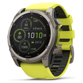 Garmin fenix 8 - 51mm Solar Sapphire Graphite/Yellow -Neuware mit 24 Monate Garantie -jetzt zum attraktiven Preis kaufen! 