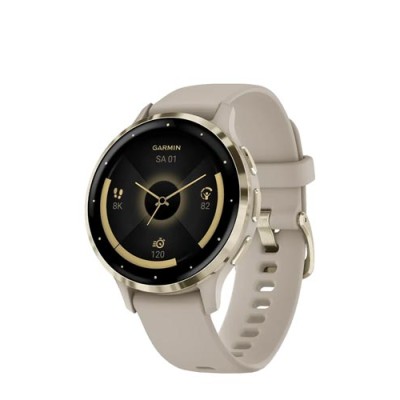Garmin VENU 3S GPS-Fitness-Smartwatch Soft Gold - French Grey, SmartWatch