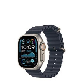 Apple Watch Ultra 2 GPS + Cellular Natural Titanium, Navy Ocean Band, MX4D3FD/A, 49mm