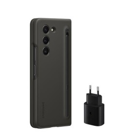 Samsung Starter Pack, Standing Cover mit Pen und Schnellladeadapter Black, für Samsung Galaxy Fold5, EF-OF94KKBE