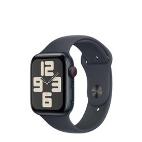Apple Watch SE GPS + Cellular Midnight Aluminium, Midnight Sport Band M/L, MXGM3QF/A, 44mm